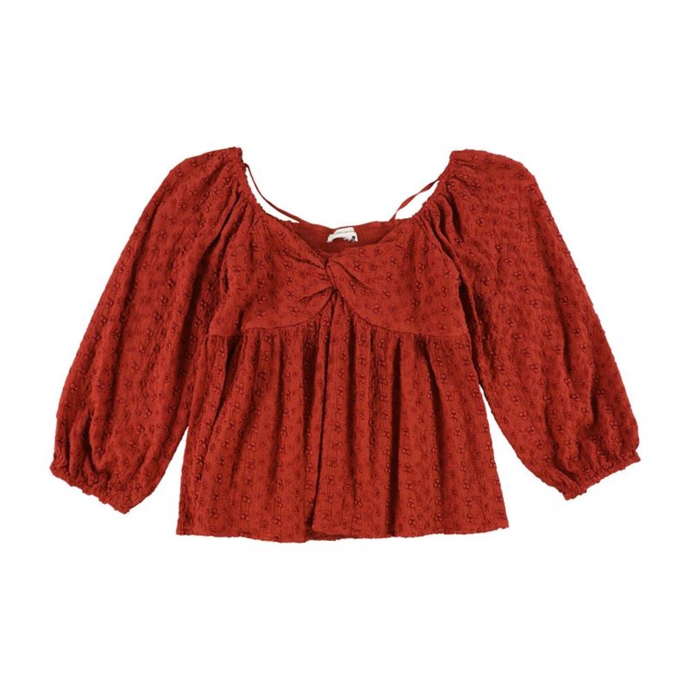 American Eagle Womens Tie Back Peplum Top, NWT